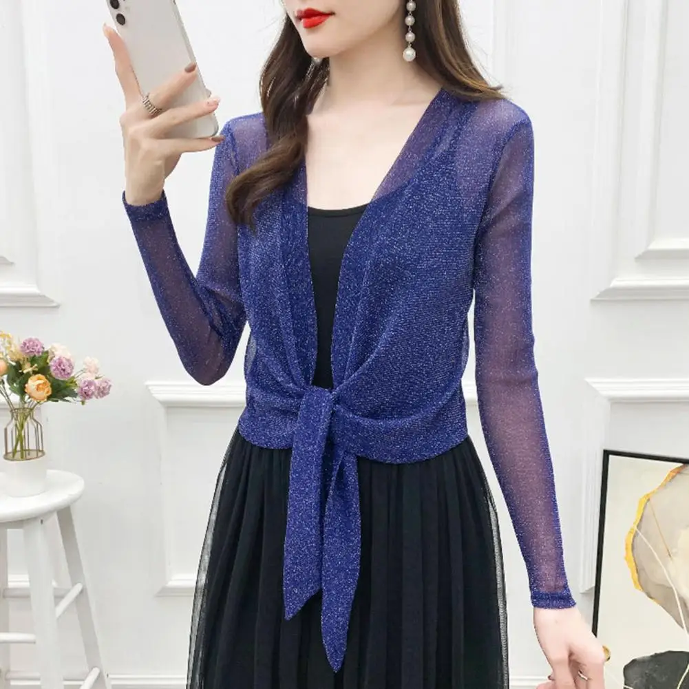 

Summer Shawl Women Blouse 2023 Solid Color Cardigan Ladies Cardigan Exquisite Prom Dress Matching Shawl