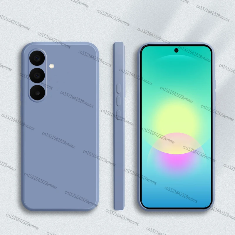 Premium Liquid Silicone Shockproof Phone Case - Elegant Back Cover