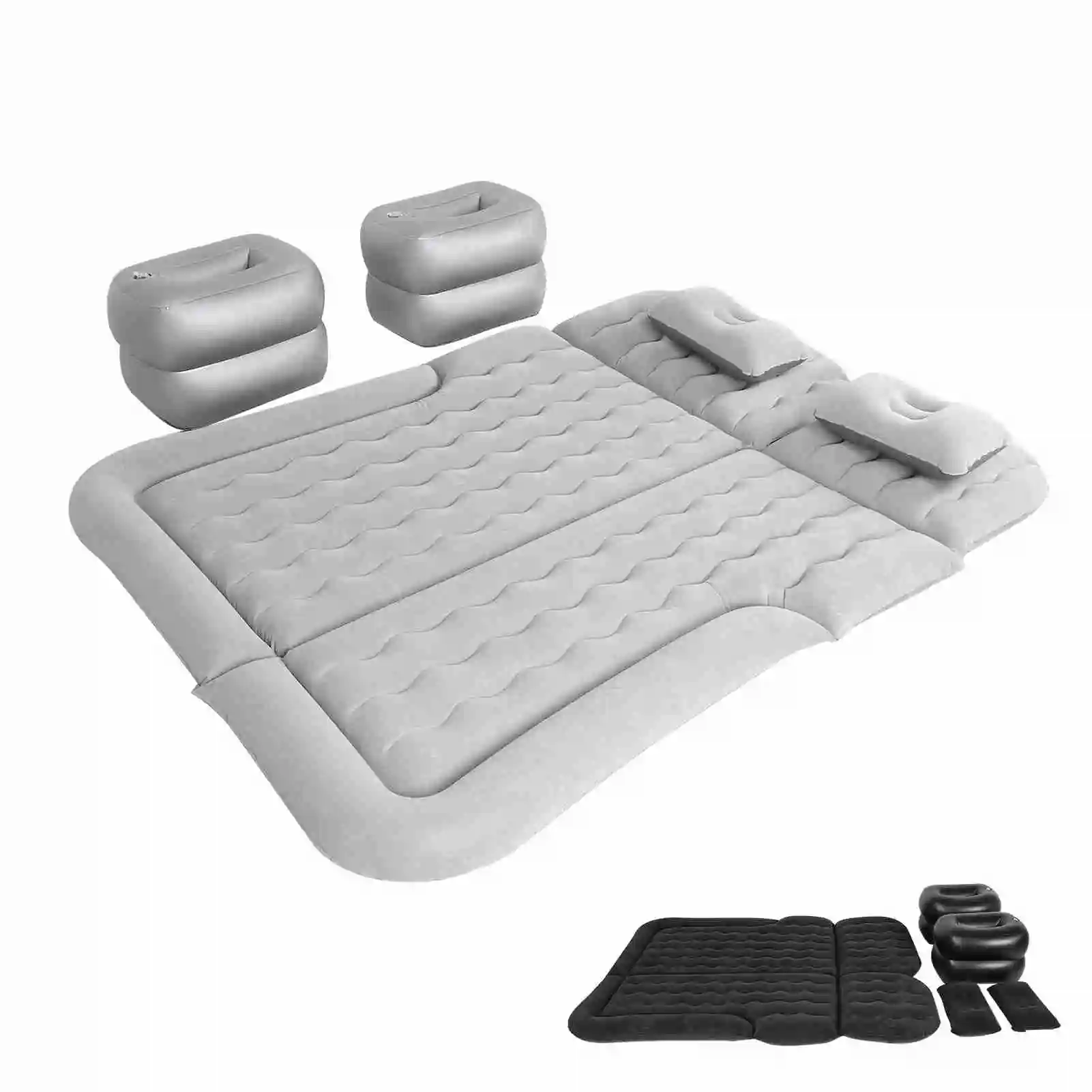 SUV Air Mattress Inflatable Travel Bed Car Air Mattress Vehicle Inflatable Thickened Travel Bed Sleeping Pad Camping Accessory 3