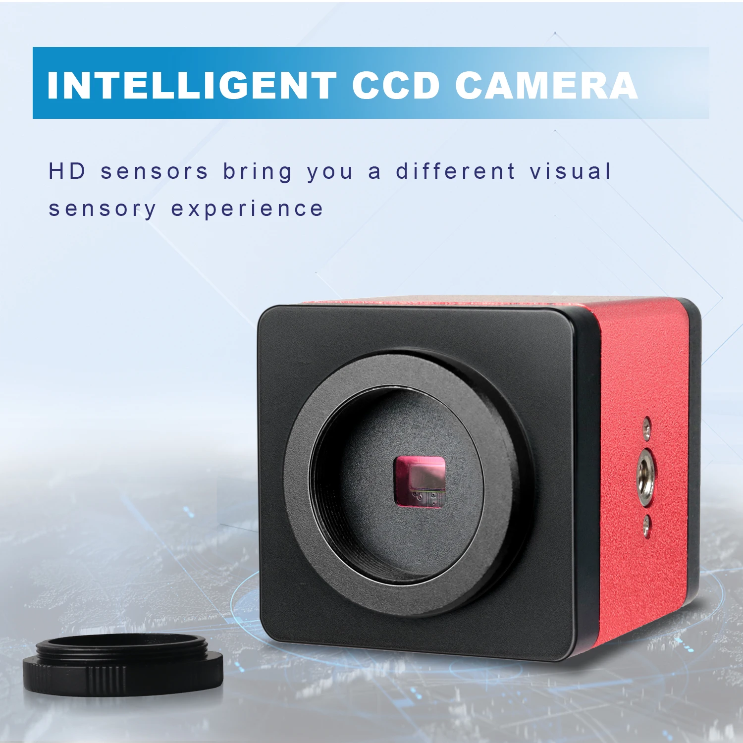 YIZHAN 1080P HDMI Industrial Microscope 150X C-Mount Lens Remote