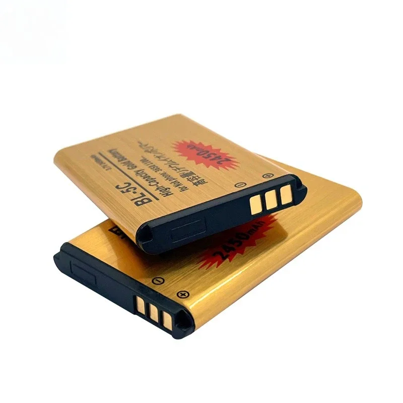 BL-5C Batteria 3.7V Batterie ricaricabili agli ioni di litio BL5C 2450mAh per Nokia 2600 1100 1110 1112 2610 6230 6630 Telefono cellulare BL-5C - Image 2