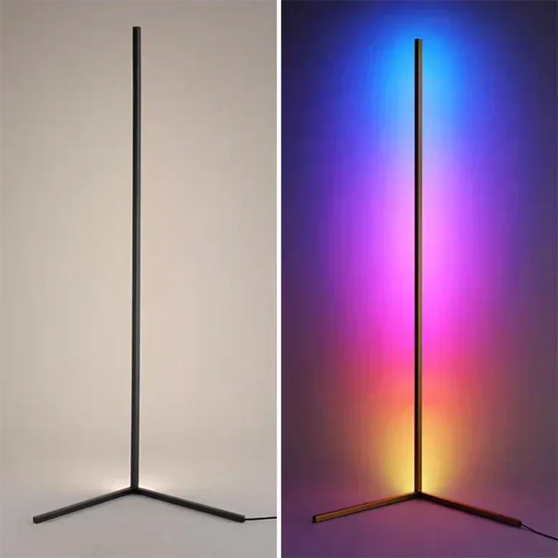DARHYN LED Floor Lamp 100/150cm RGB Remote Control Stand Light For Bedroom Living Room Home Ambient Lighting Fixtures LED Lamp