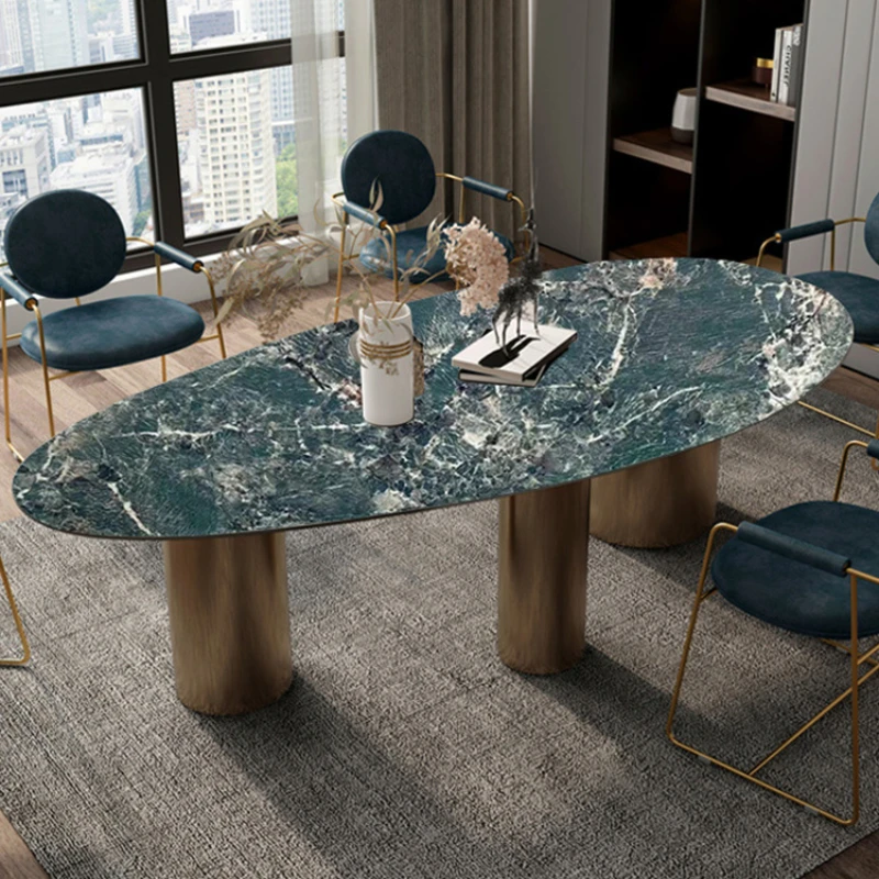 

Nordic Restaurant Dining Tables Modern High Entryway Center Coffee Tables Restaurant Luxurytable A Manger Kitchen Furnitures