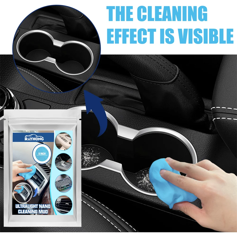 Multifunction Car Cleaning Gel Air Vent Outlet Dashboard Laptop Magic Mud Remover Tool Car Gap Dust Keyboard Dirt Cleaner Glue cleaning gel car cleaning tool cleaning magic mud car detailing cleaner car cleaning gel