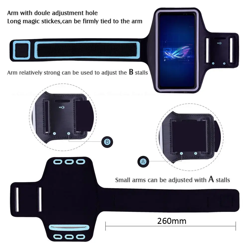 Outdoor Sports Arm Band Phone Holder for Running and Gym Activities