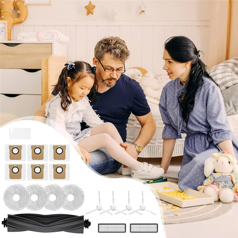 B06B-Accessories For Iconic Brand Robot Vacuum X10 + X20+ Robot Vacuum Replacement Parts Accessories