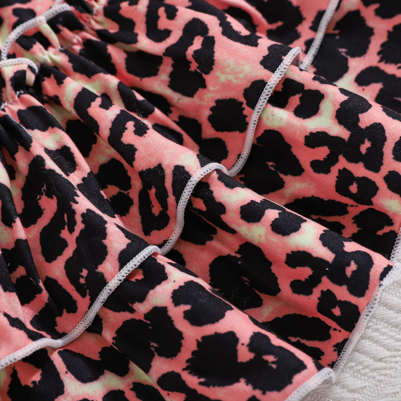 Leopard Halter Baby Set 4