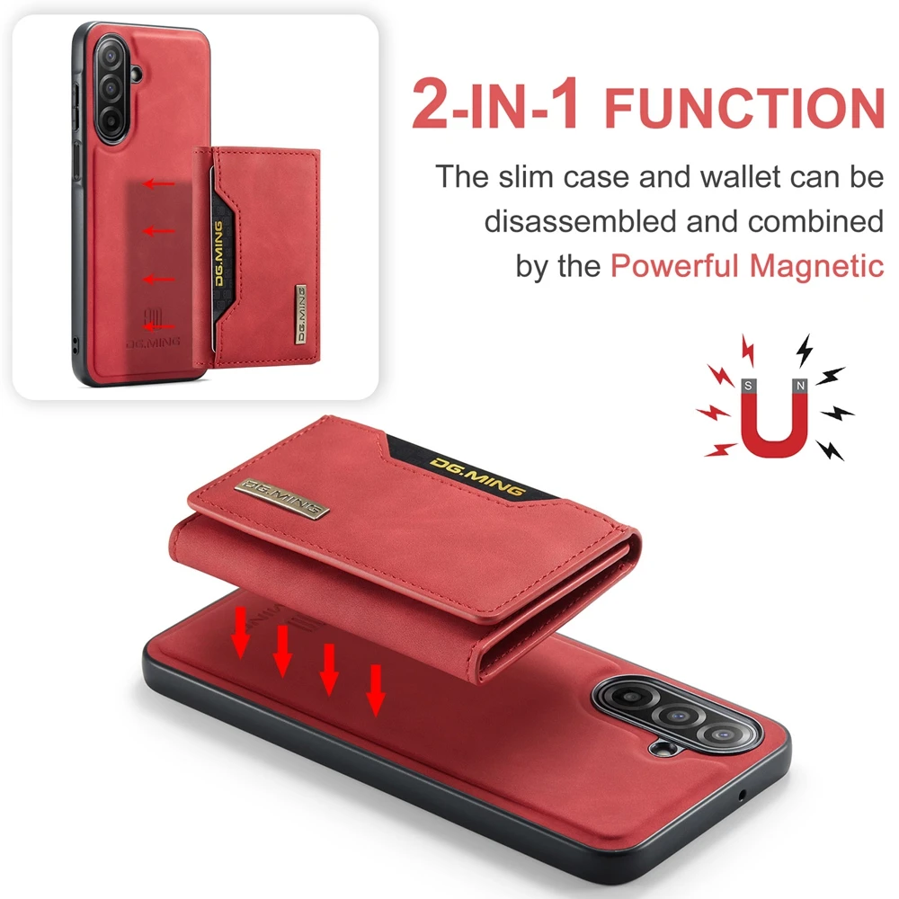 Versatile 2-in-1 Leather Card Holder and Protective Phone Case