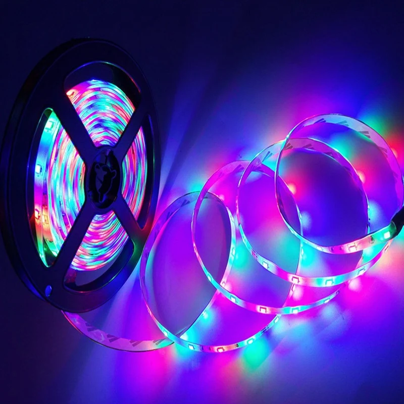 44 키 원격 제어 + 와이파이 컨트롤러 RGB IR RF LED 컨트롤러, DC 5-28V 컨트롤러 키트, WS2811 WS2812 LED 라이트 스트립