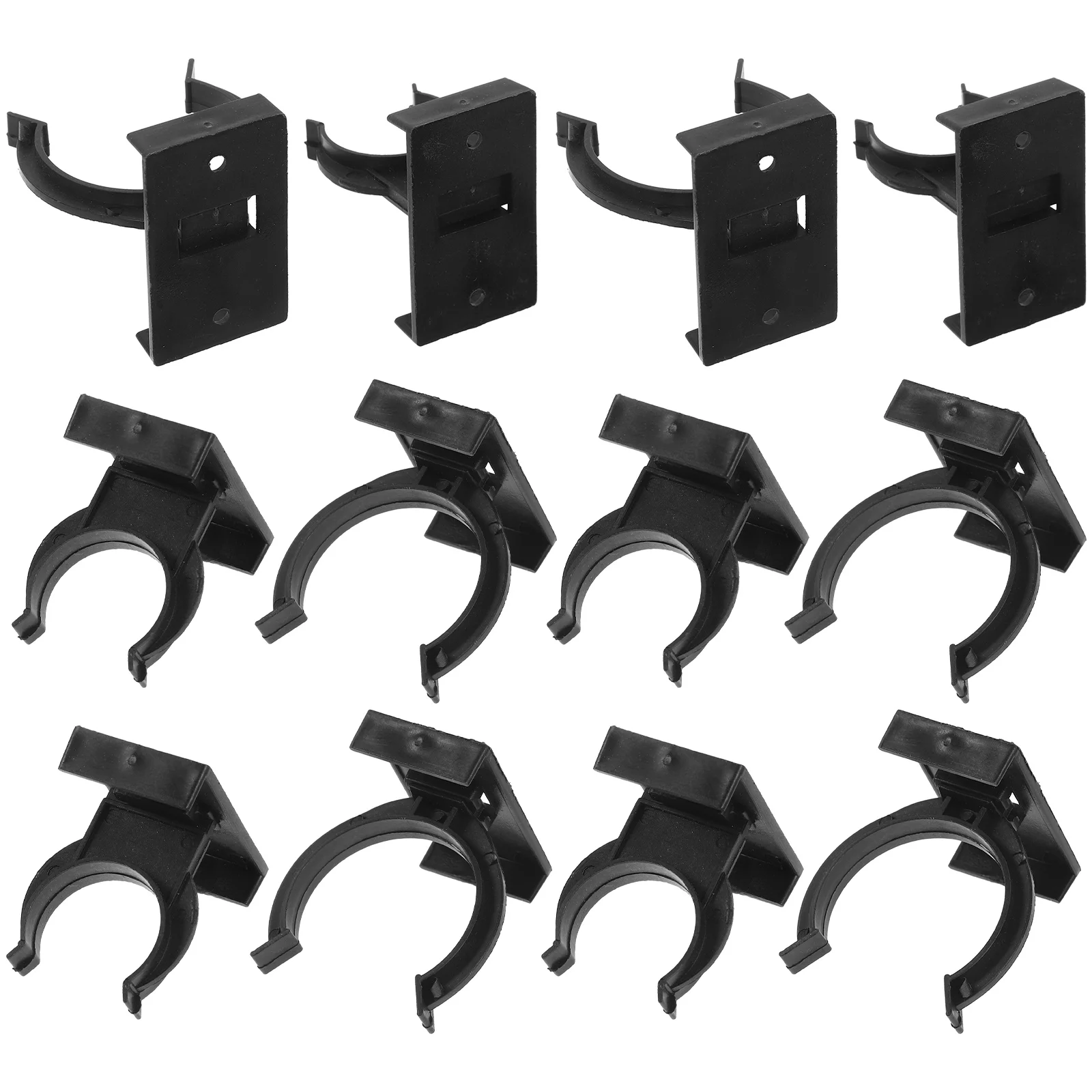 Furniture Leveling Feet Adjustable Plastic Kitchen Leg Plinth Clips Cabinet Catches Hardware Kick Board Clips 20Pcs