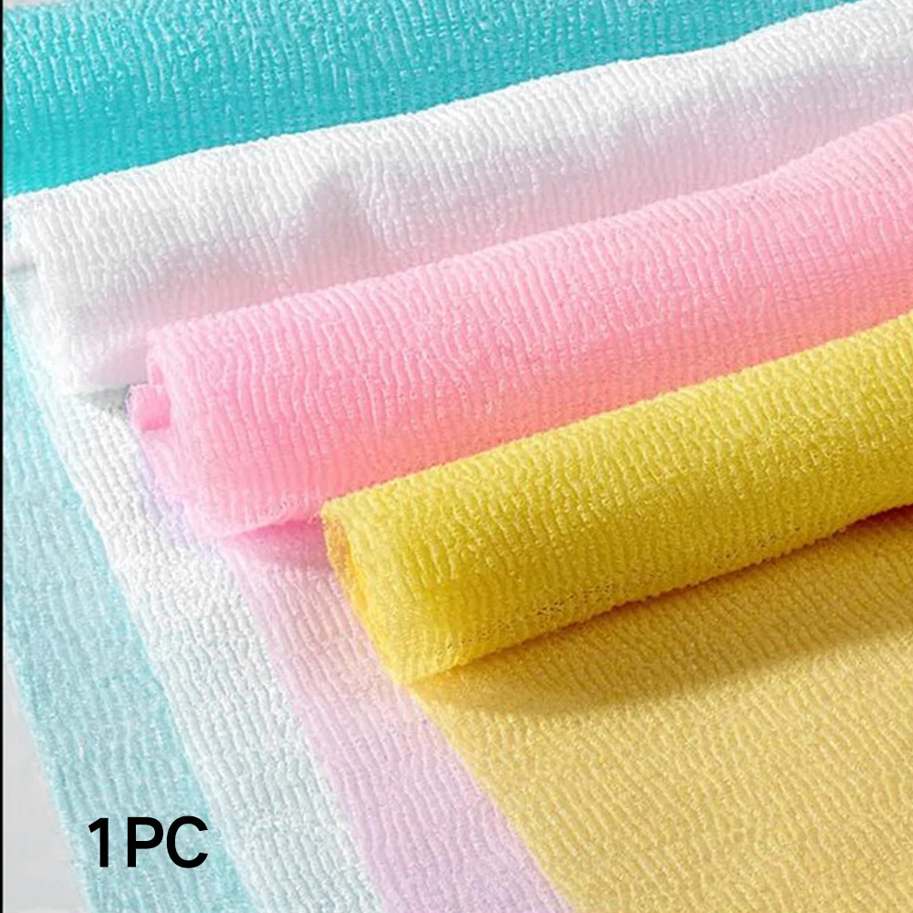 

New Nylon Wash Cloth Towel Japanese Exfoliating Beauty Skin Bath Body Shower
