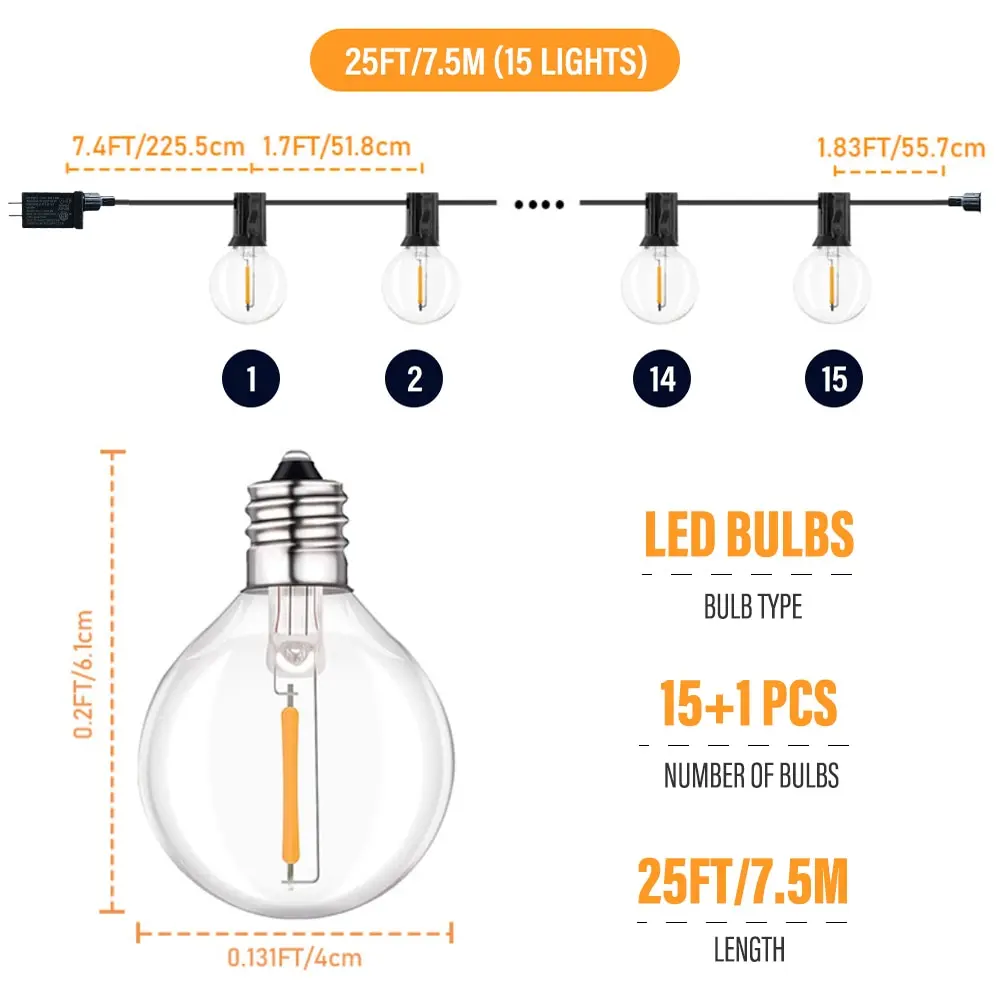 7.5 M-15lights