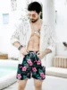 Men's big flower fashion beach shorts 6