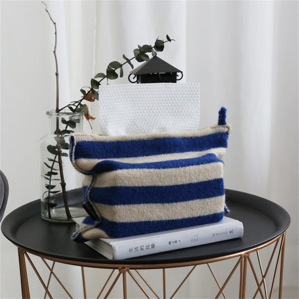Nordic Tissue Box Holder Home Decor Table Tissue Paper Organizers Car Napkin Holders Bathroom Dispenser Toilet Paper Tissue Box 5