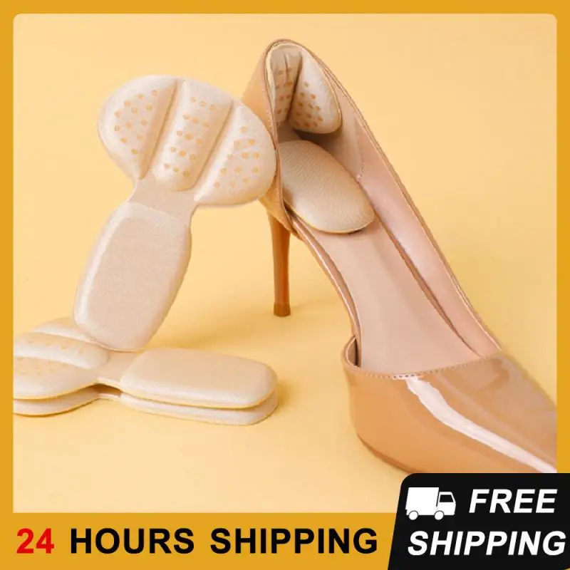 

2Pcs Sponge Heel Stickers Breathable Shoe Cushion Heel Protector For Shoes High Heels Inserts Heel Pads Women Half Insoles