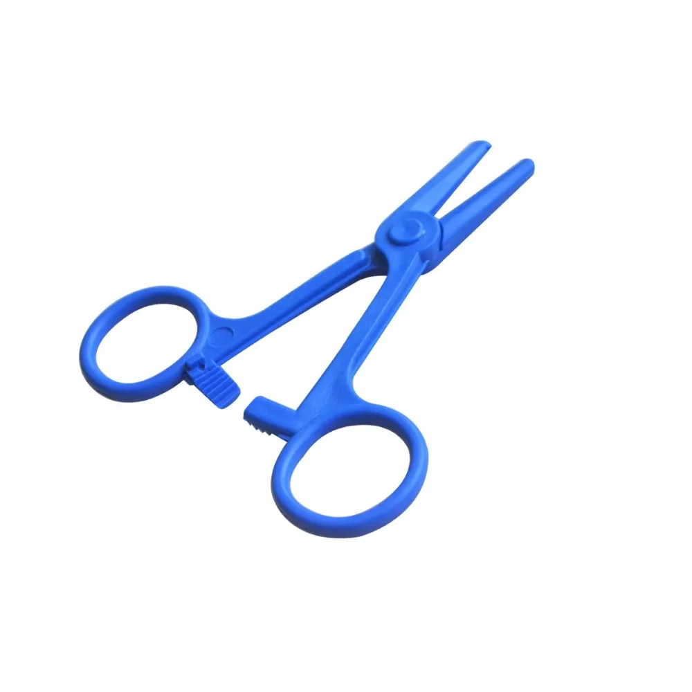 10 pcs/lot Disposable ABS Plastic Hemostatic Forceps Surgical Forceps Ourdoor First Aid Tools For Nurse Care