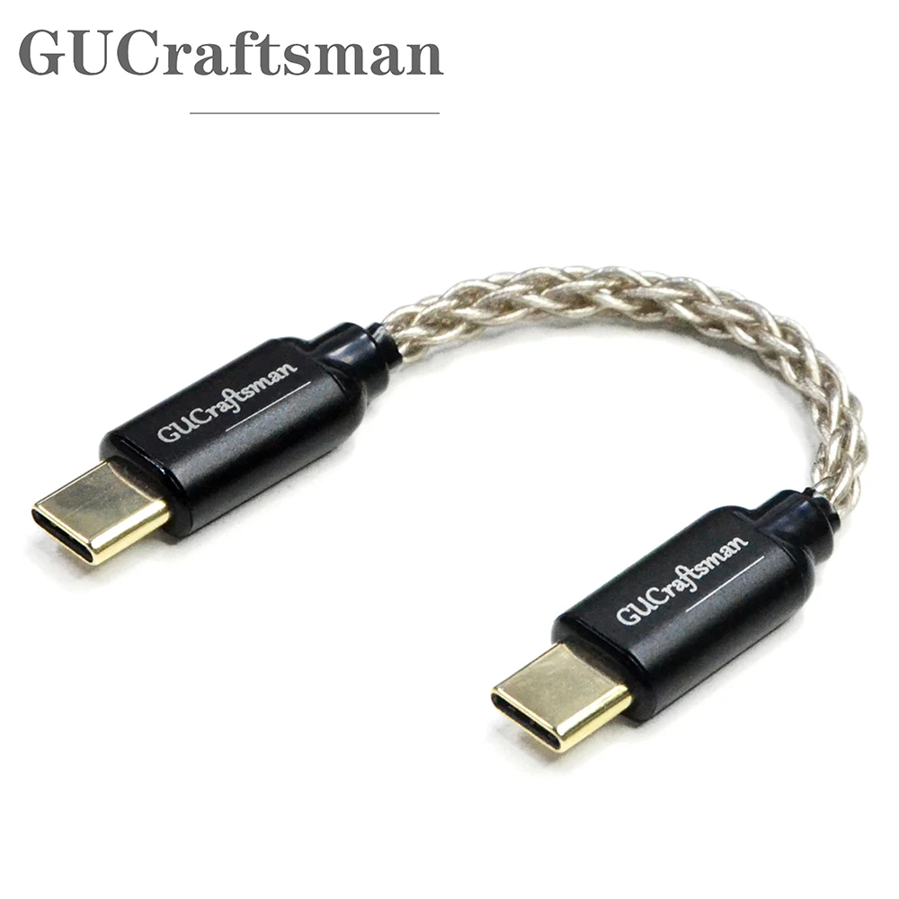 

GUCraftsman USB C Type C to Type C for FiiO BTR5 Q3 Q3s Qudelix 5K xDuoo Link2 XD-05PLUS E1DA 9038G3 9038S 9038D Lotoo PAW S2¡­