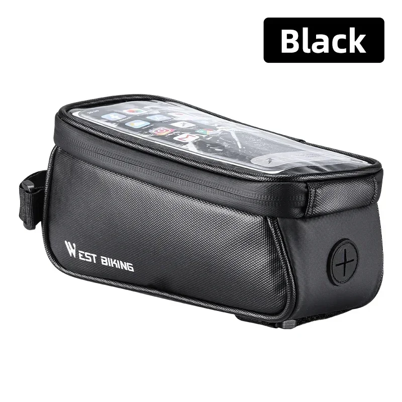 Sac De Cadre étanche WEST BIKING - Support Téléphone - 1,8L - Neuf