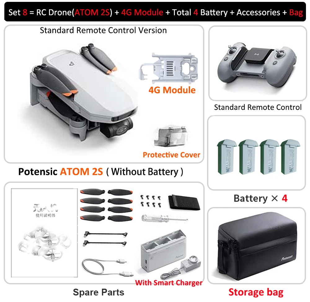 ATOM 2S PRO Set 8
