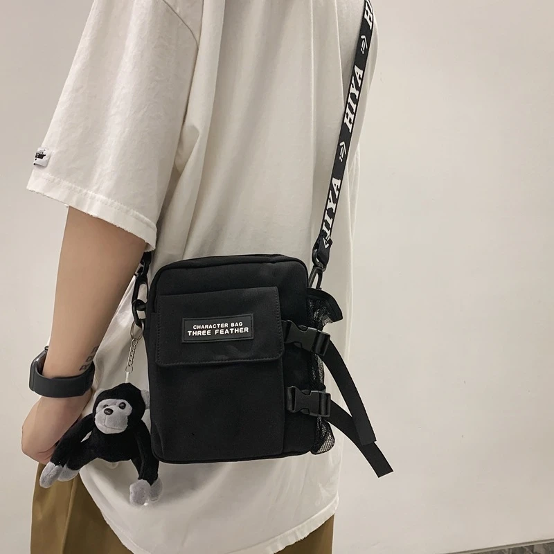 Nylon Crossbody Shoulder Bag for Short Trip, Portable Handbag