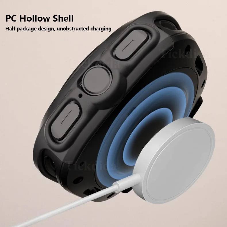 Enhanced Protective Shell Case for Galaxy Watch - Durable PC Protector Frame for Smartwatch