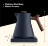 Corvo EKG Electric Tea Kettle - Electric Pour Over Coffee and Tea Pot-Quick Heating Electric Kettles-Temperature Control & Built 4