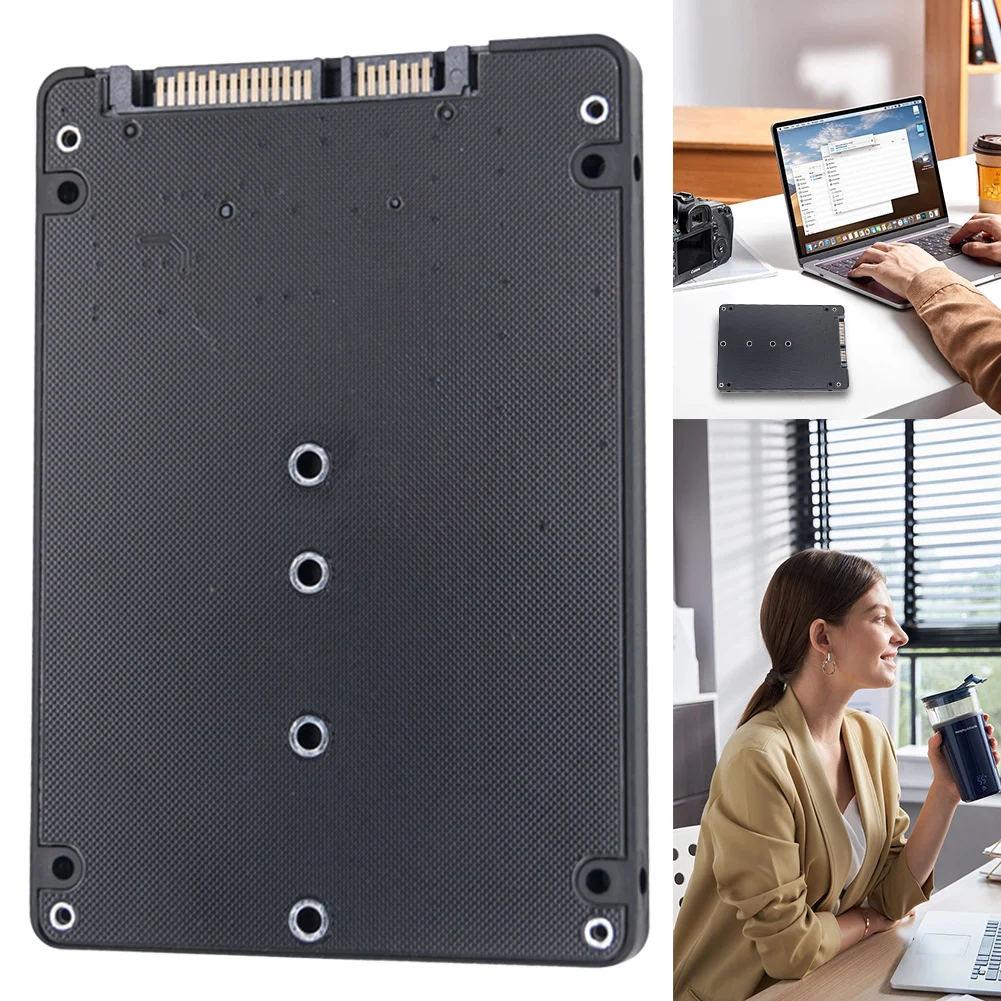 PC용 M.2 NGFF SSD-SATA3 외장 하드 드라이브 박스, M.2 SSD 어댑터 이중 사용, M.2 NGFF-SATA3.0 어댑터 카드, 6Gbps