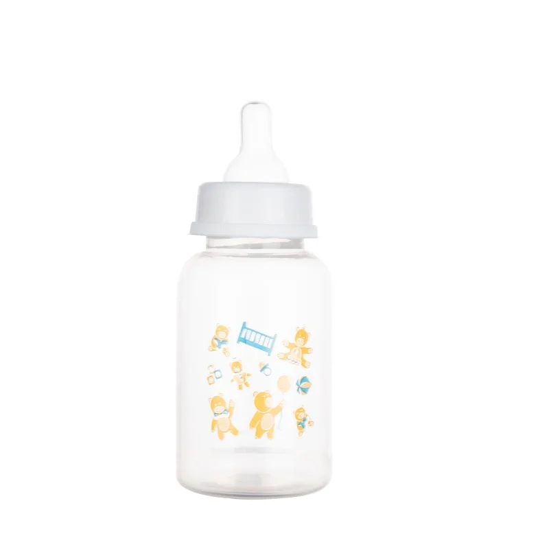 Mini Baby Feeding Bottle 125ML for Newborn Baby Safe Newborn Kids Nursing Care Feeder Fruit Juice Milk Bottles Infant Supplies water bottle,milk bottle,feeding bottle,glass milk bottle,baby feeding utensils