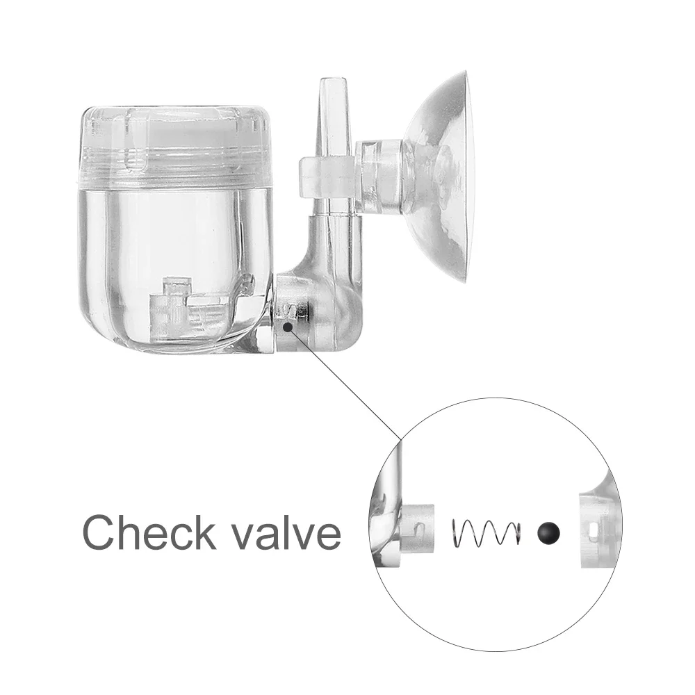 4 In 1 Aquarium CO2 Diffuser Carbon Dioxide Atomizer Diffuser With Suction Cup For Aquarium Planted Fish Tank Accessories aquarium co2 diffuser aquarium co2 accessories