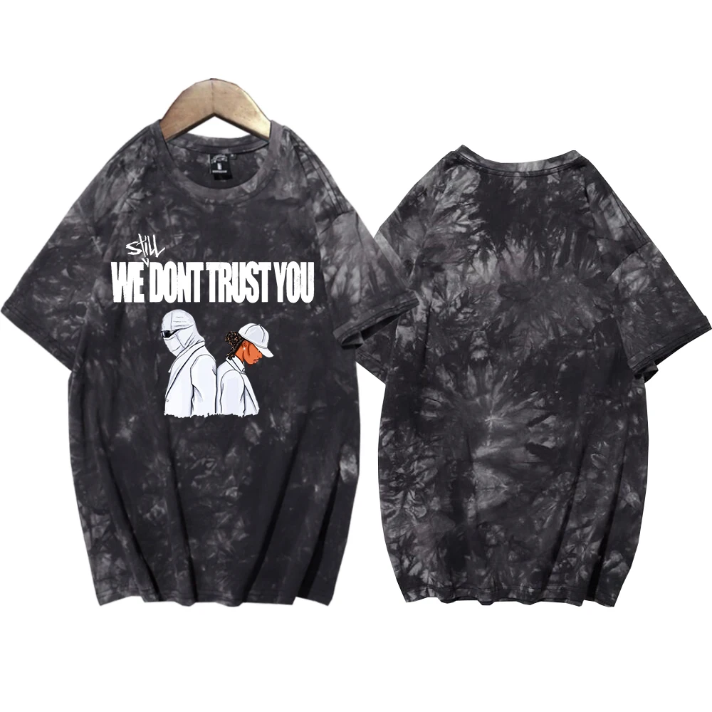 

Future & Metro Boomin We Still Don't Trust You Tie Dye Shirts Unisex Round Neck Short Sleeve Tee Fans Gift