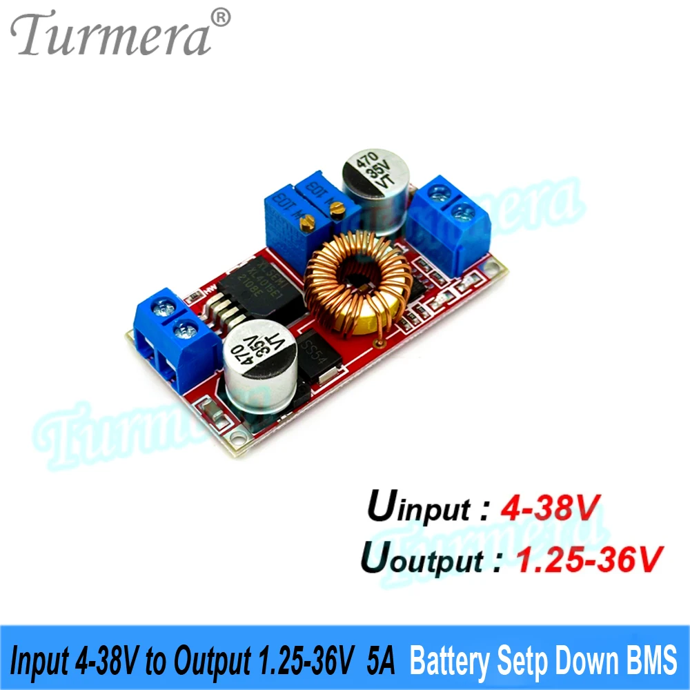 Turmera 3S 12.6V 4S 12.8V 40A Lifepo4 リチウム電池バランス BMS 12V 5A 電源 18650 21700  32700 33140 バッテリー使用 - AliExpress