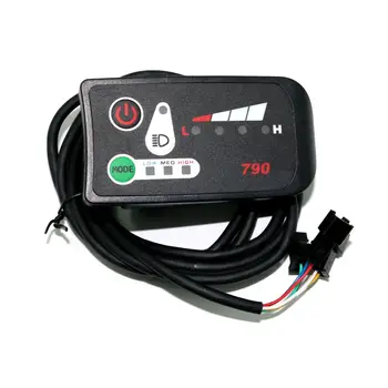 Display modello 790 a LED per bici elettrica 24V - 36V - 48V