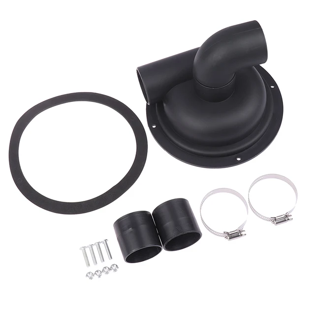 PEMEDOR 2.5インチ 木工用 二重ろ過 サイクロン集塵機 DIY ターボチャージャー付きフィルター 工業用セパレーター 集塵 2.5インチ木工用ダブル濾過サイクロン集塵機ターボチャージフィルター産業用セパレーター集塵機に対応(B)