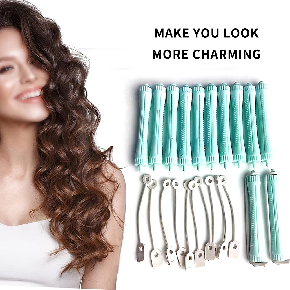 

12pcs/bag hair clip hair care set Satin Heatless Curling Set No Heat Curlers to Sleep in Hair Styling Headband for Women Girls