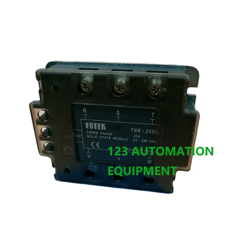 

Оригинальное новое полупроводниковое реле FOTEK TSR-25DA 40DA 50DA 75DA, 3-фазное твердотельное реле постоянного тока в переменный ток