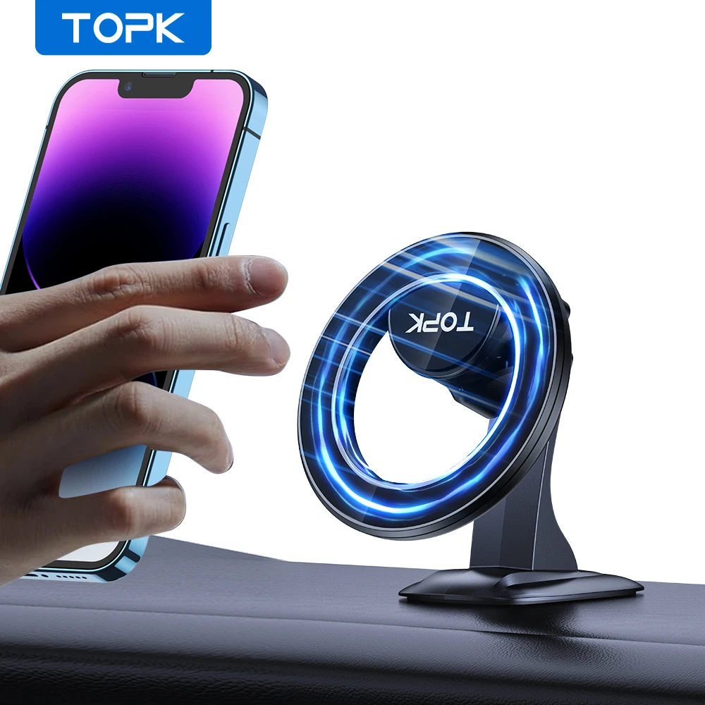 for MagSafe Car Phone Holder Strong Magnet Enhanced Adhesion Resistant to High &
