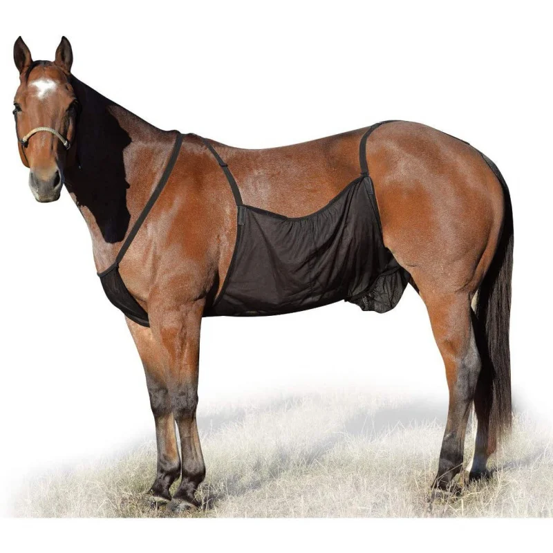 New Horse Belly Protector Belly Guard Pet Horse Bite Net Breathable Anti-Scratch Equestrian Supplies