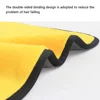 1-20PCS Microfiber Car Cleaning Towel Thicken Soft Drying Cloth Auto Body Washing Towels Double Layer Clean Rags Detailing 5