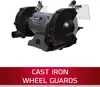 JET 8-Inch Bench Grinder with Wire Wheel, 3450 RPM, 1 HP, 115V 1Ph (Model JBG-8W) 3