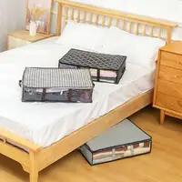 Underbed Storage Bag Foldable Quilt Clothes Storage Bag Large Capacity Dustproof Toys Bags Moisture Dust Proof Proof Organizer 1