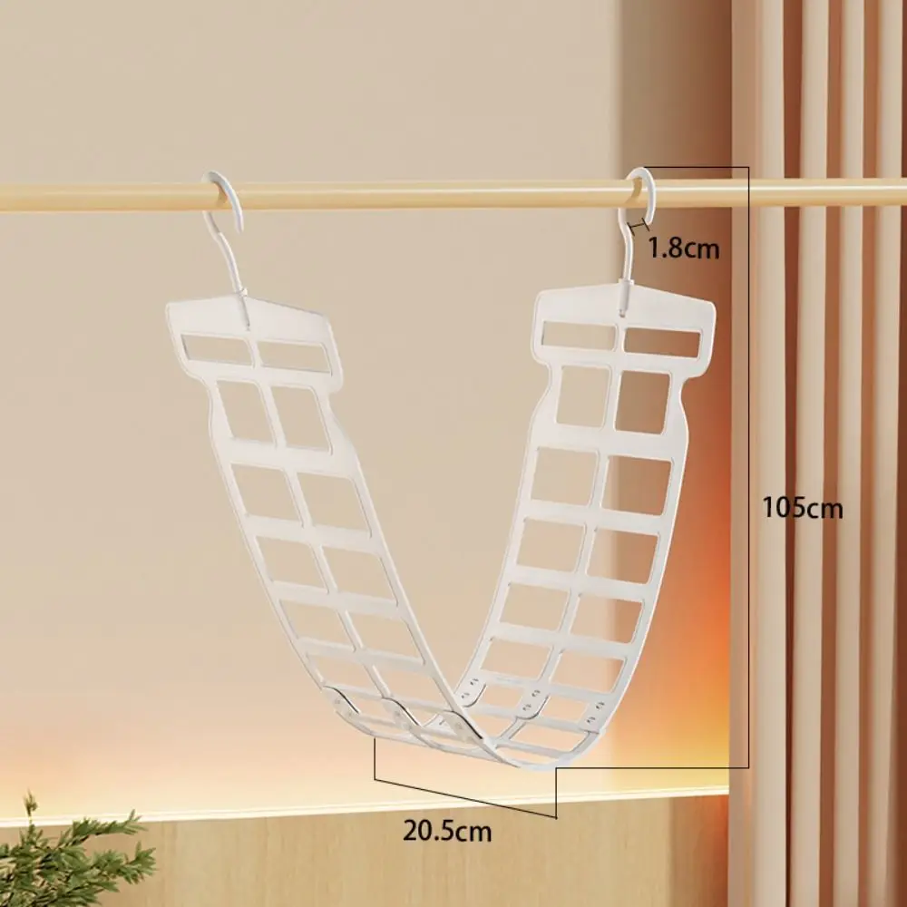 Multifunctional Hanging Pillow Drying Rack Windproof Adjustable Toys Doll Hanger ABS Wardrobe Cushion Storage 6