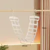 Multifunctional Hanging Pillow Drying Rack Windproof Adjustable Toys Doll Hanger ABS Wardrobe Cushion Storage 6