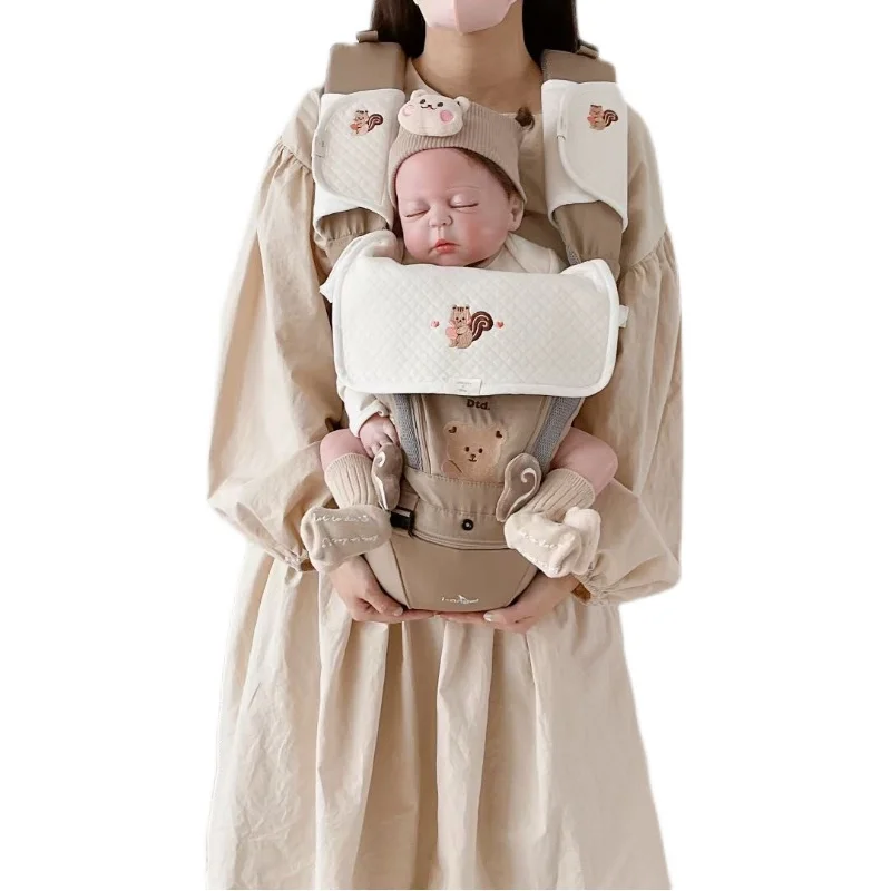 Juego de 3 baberos impermeables de muselina para bebé, toalla para saliva, almohadilla de algodón para el hombro, cojín para morder, accesorios para bebé niña, paño para eructar_voghion.com