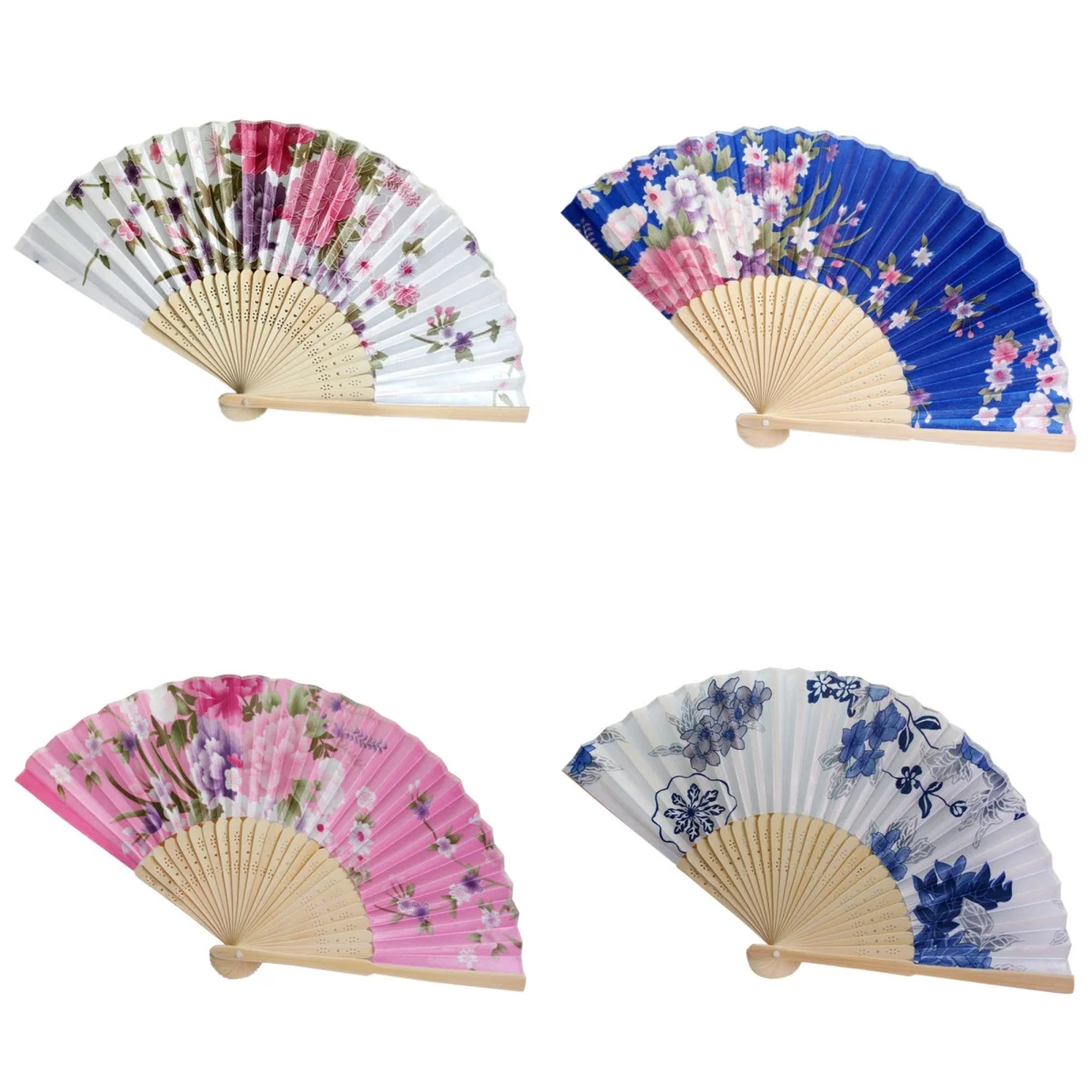 Folding Fan Classical Wood Hand Held Dancing Fan Chinese Style Room Decoration Gift Craft Performances Wedding Supplies folding fan wooden hand fan hand fan