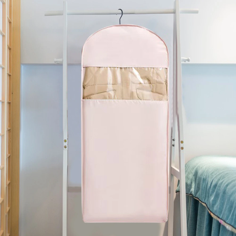 Space Saver Coat Bags Reliable Dust Cover Clothes Storage Bag with Self Compression Zipper Premium Compression Garment Bags