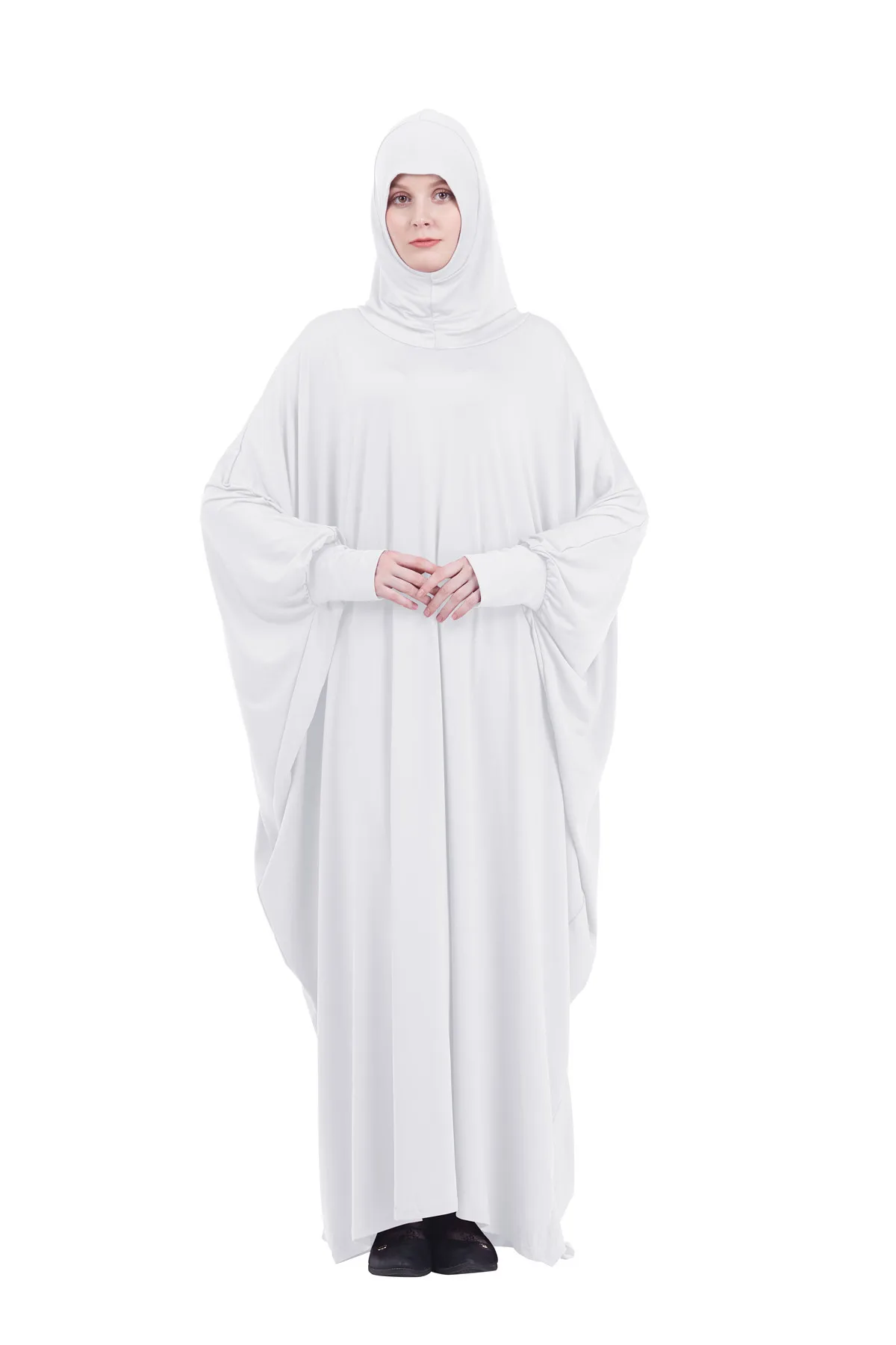 

Modest Abaya Women Muslim Overhead Hijab Long Maxi Dress Khimar Prayer Garment Islamic Arab Robe Kaftan Eid Ramadan Abayas Gown