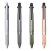Japanese Uni Multi-Function Metal 5 in 1 Ballpoint Pen/Mechanical Pencil Low Center of Gravity 0.5mm Business Elegant ручки 2