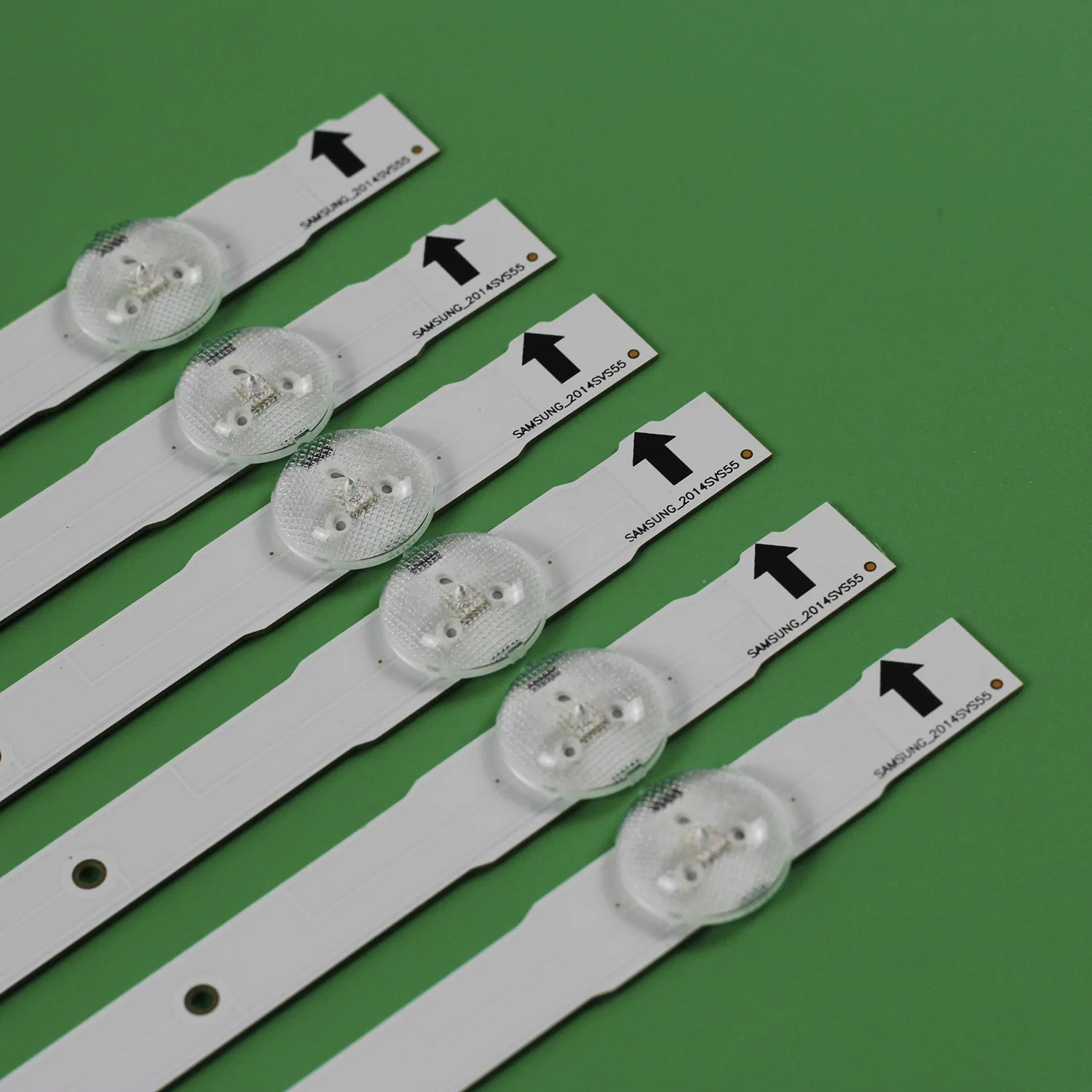 Tira Conduzida Luz de Fundo para Ue55j6330 Un55j5300 Bn9641387a Bn96-41386a Bn4102180a Bn9630429a Bn96-30430a Lm41-00099a Lm41-00099g - Imagem 3