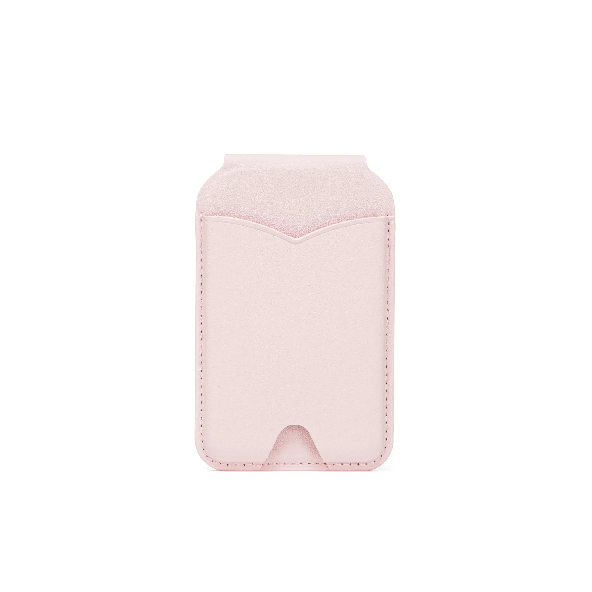 Magnetic Mirror Card Holder Wallet with Stand Function