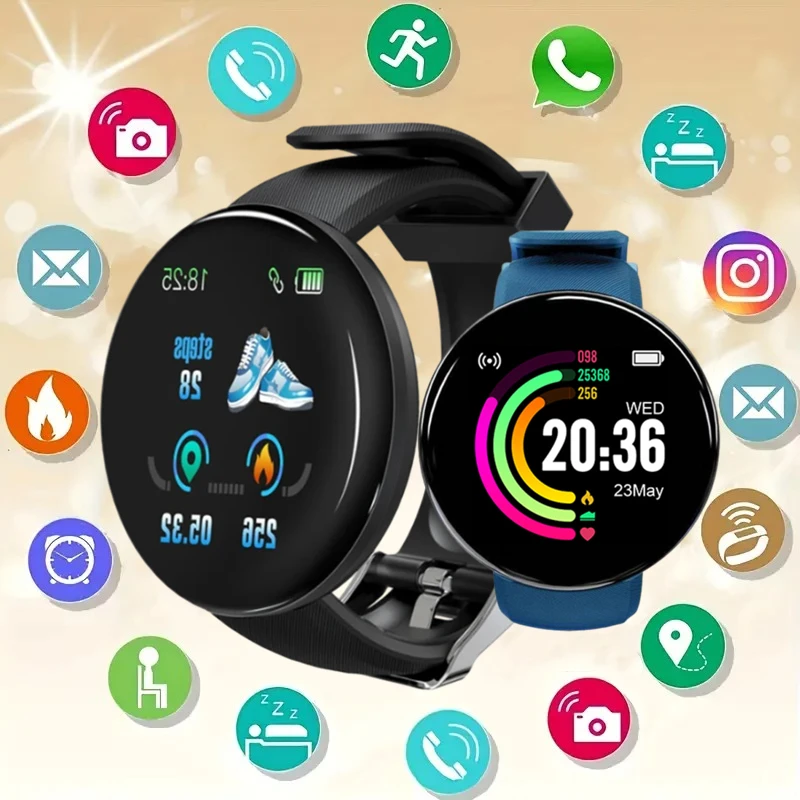 New Bluetooth Smart Watch Men Women Heart Rate Monitor Sport Modes  Smartwatch For Xiaomi HUAWEI Digital Watches Tracker Reminder - AliExpress